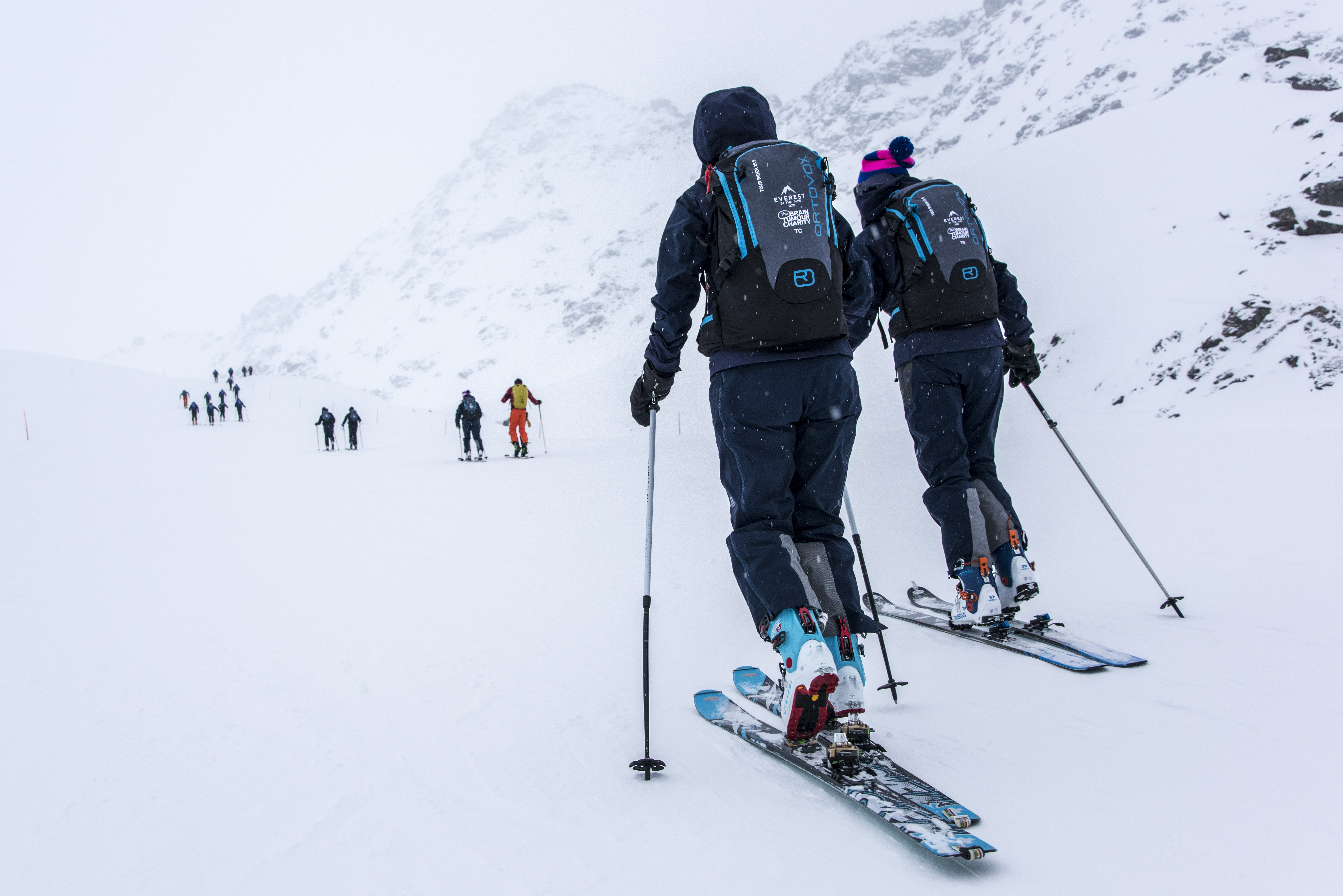 solo ski tour